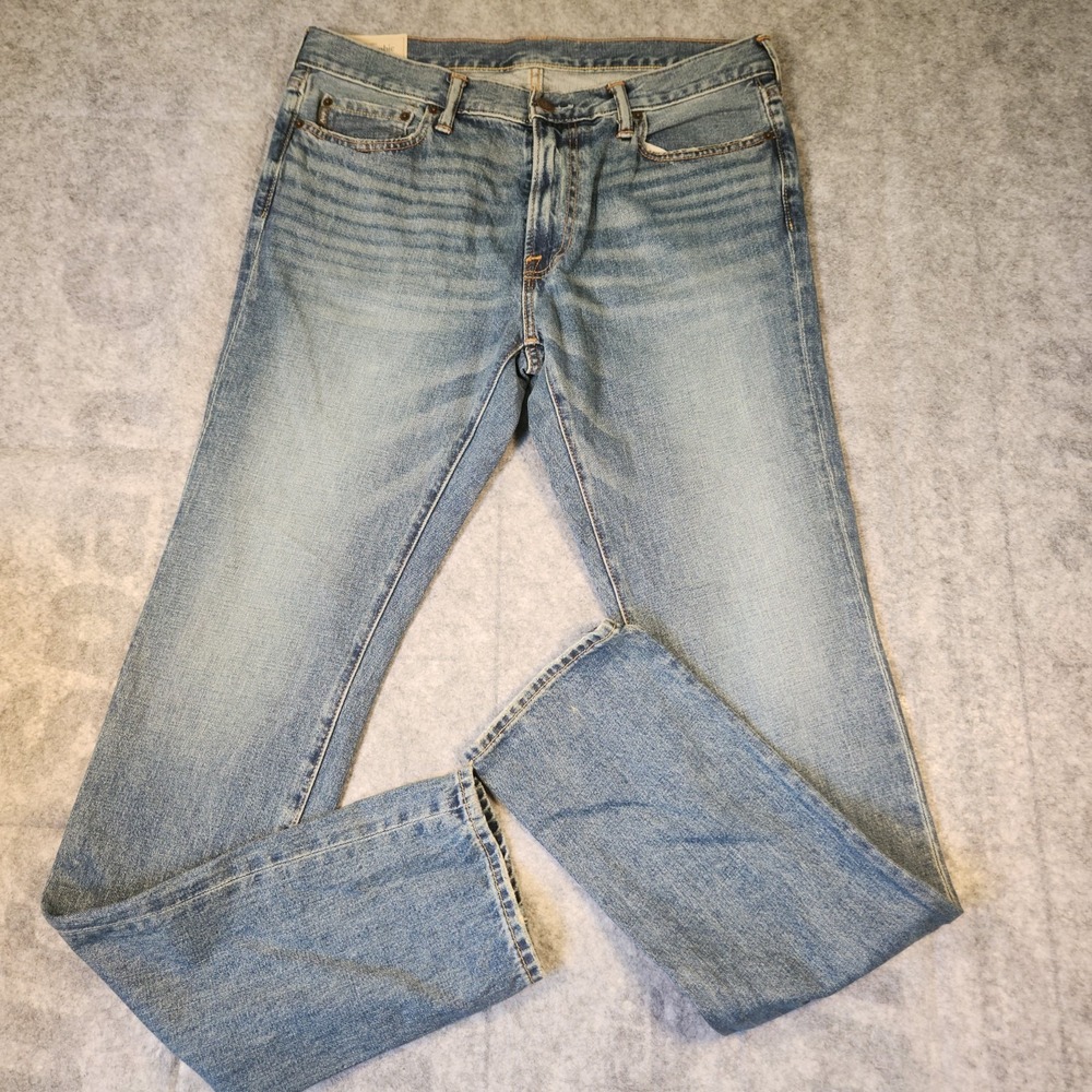 Men's Abercrombie & Fitch Original straight cut Jeans size 34x36